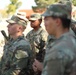 Field Artillery CSM talks with Soldiers preparing for Airborne School