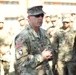 Field Artillery CSM talks with Soldiers preparing for Airborne School