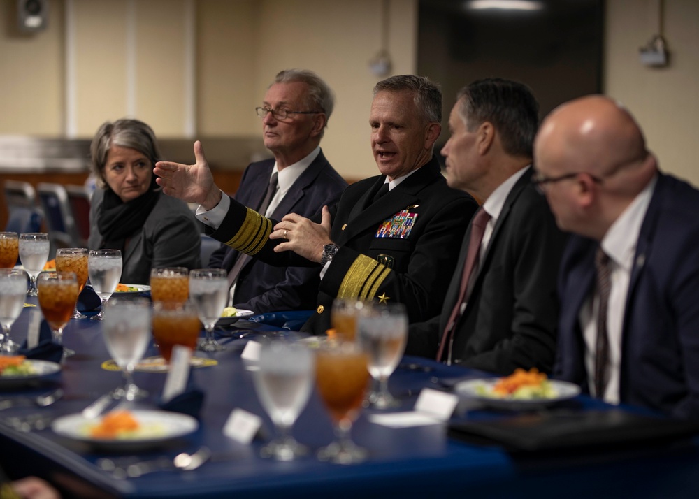 Swedish and Finnish Ambassadors Visit USS Bataan