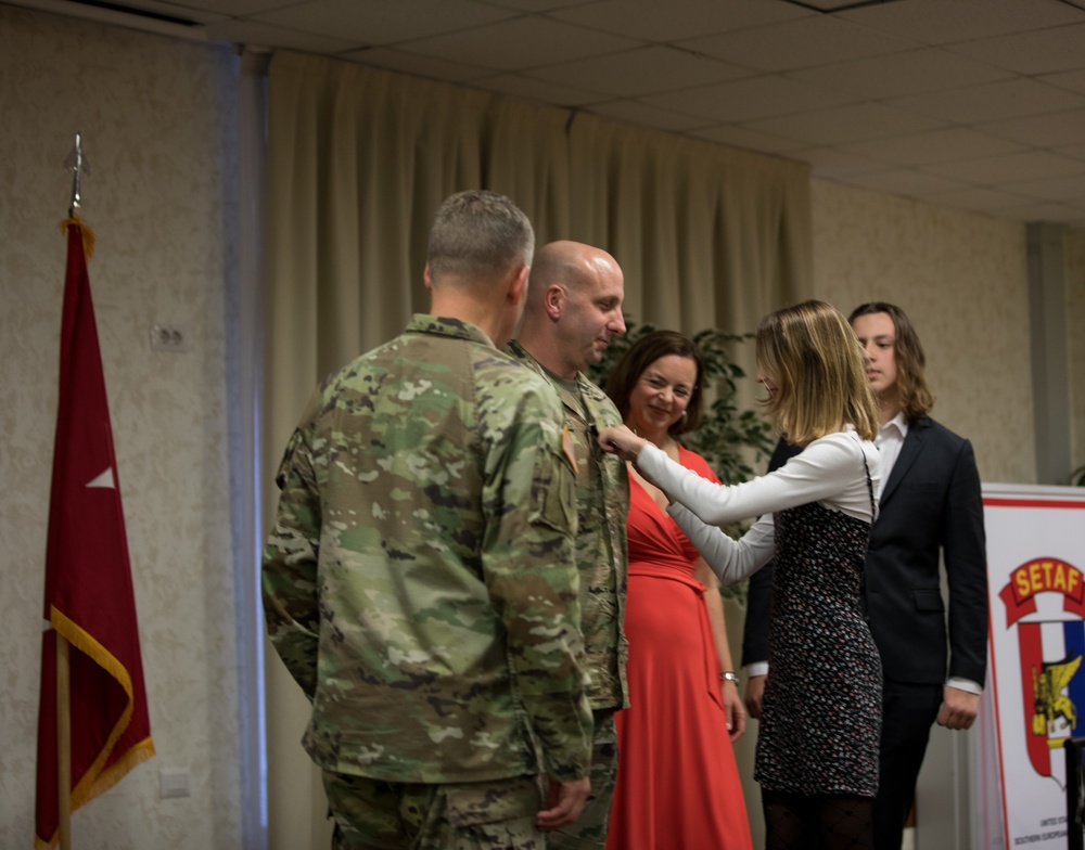 U.S. Army Col. Randy T. Overstreet  Promotion