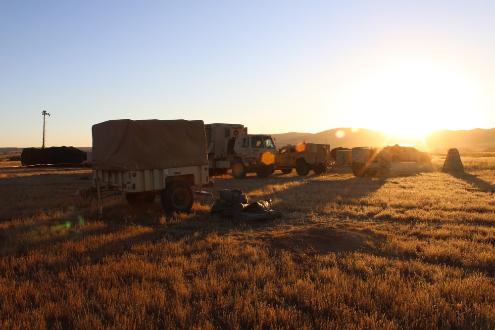 2nd Stryker Brigade Morning TOC Operations