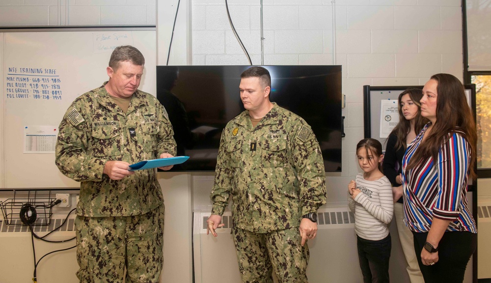 LTJG Smith Promotion Ceremony