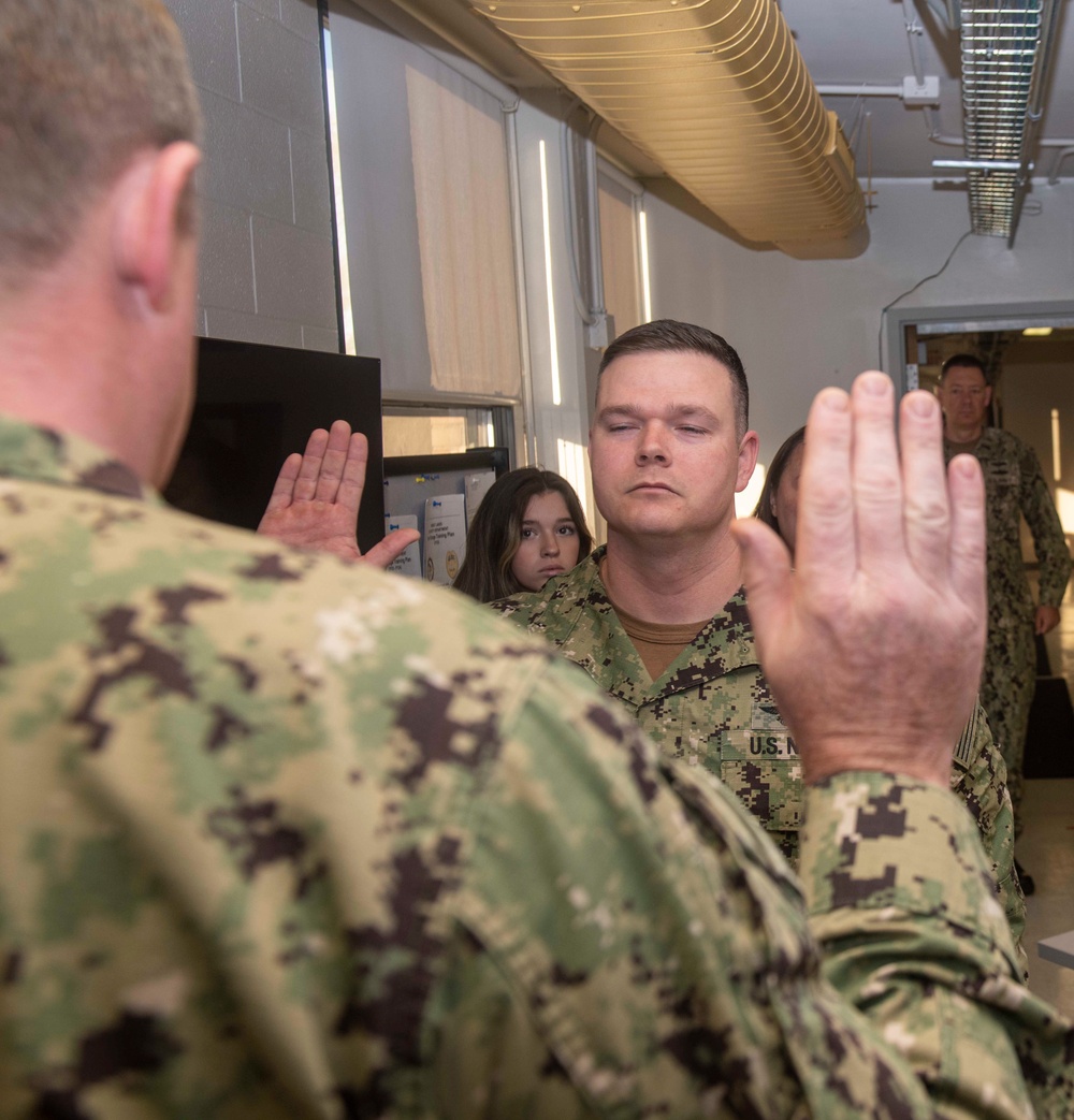 LTJG Smith Promotion Ceremony