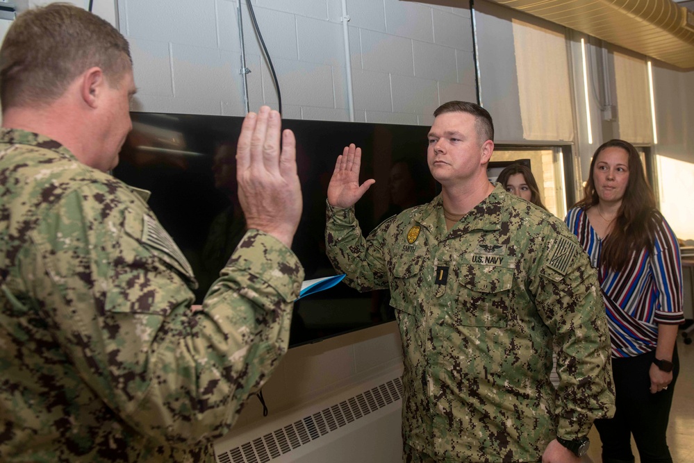 LTJG Smith Promotion Ceremony