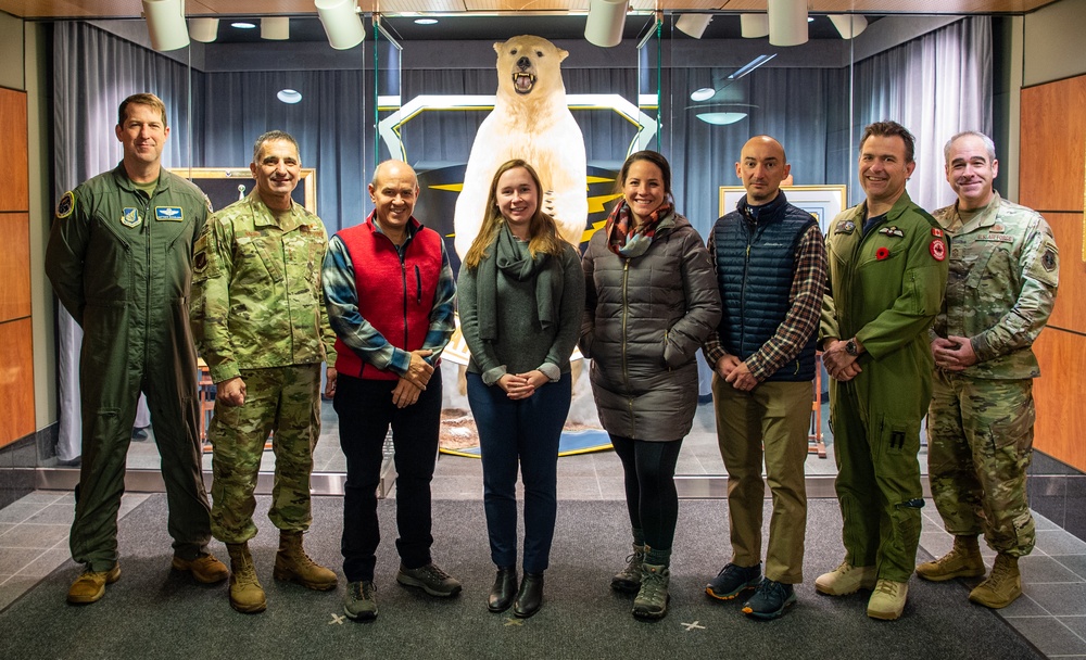 STAFFDEL visits Alaskan Command, discusses Arctic strategy, homeland defense mission