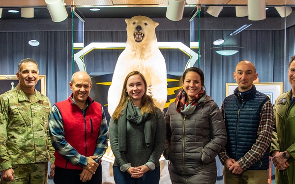 STAFFDEL visits Alaskan Command, discusses Arctic strategy, homeland defense mission