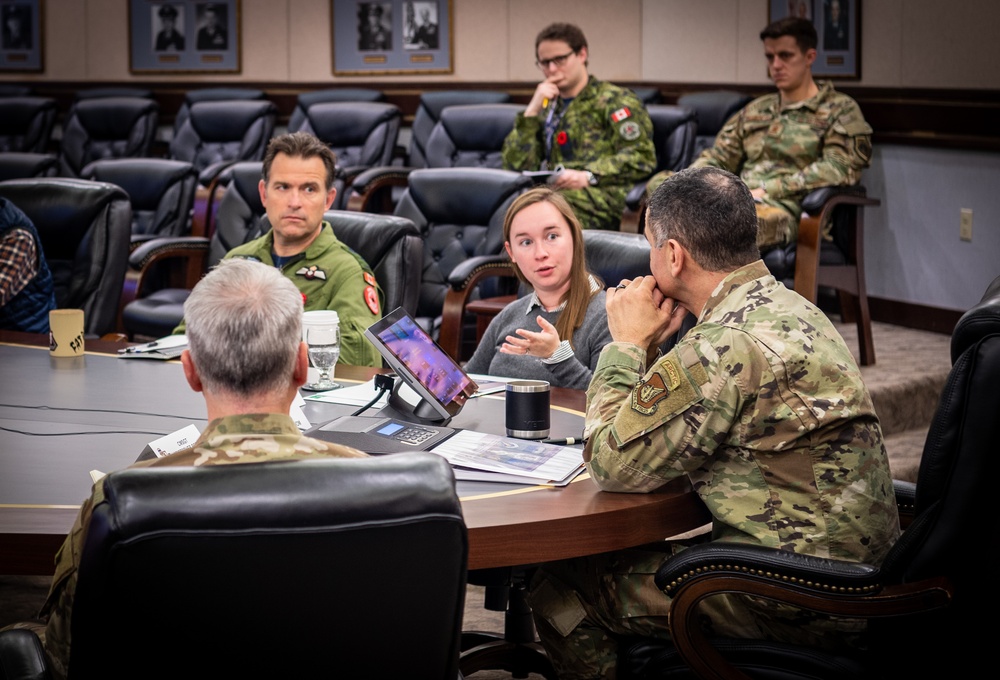 STAFFDEL visits Alaskan Command, discusses Arctic strategy, homeland defense mission