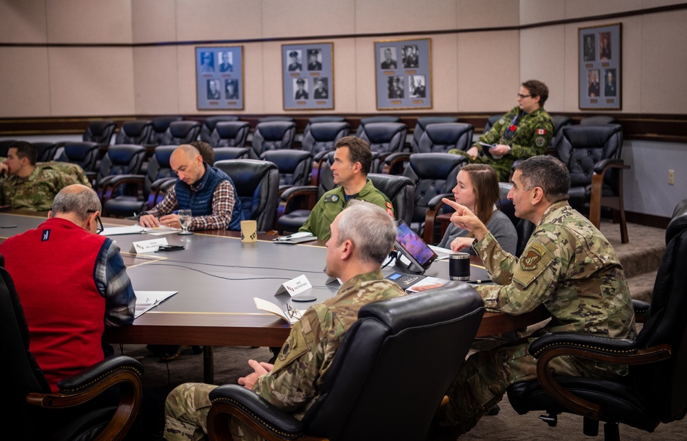 STAFFDEL visits Alaskan Command, discusses Arctic strategy, homeland defense mission