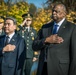 SECDEF/ ROK MoD Visit to Korean War Memorial and Joint Base Andrews