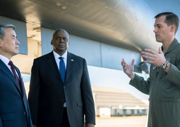 SECDEF/ ROK MoD Visit to Korean War Memorial and Joint Base Andrews