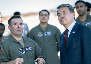 SECDEF/ ROK MoD Visit to Korean War Memorial and Joint Base Andrews