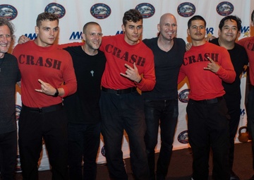 USS Ronald Reagan (CVN 76) Sailors meet Vertical Horizon