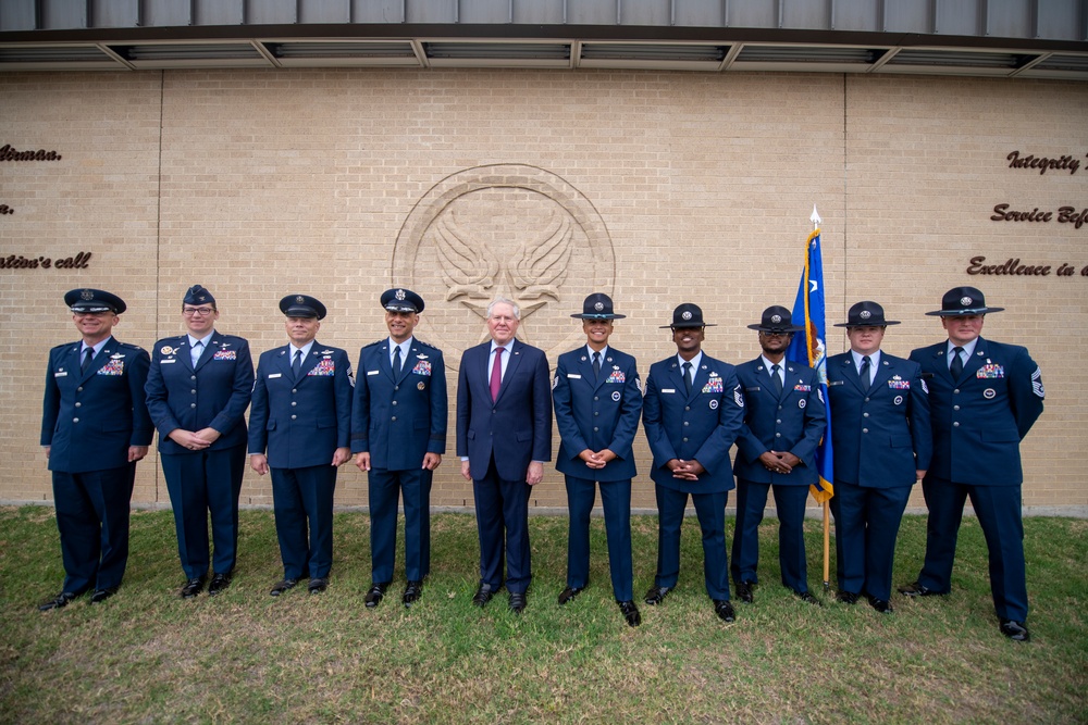 Honorable Secretary of the Air Force visit to JBSA-Lackland