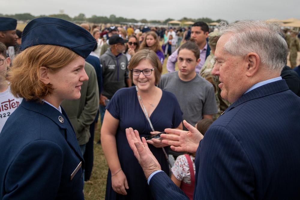 Honorable Secretary of the Air Force visit to JBSA-Lackland