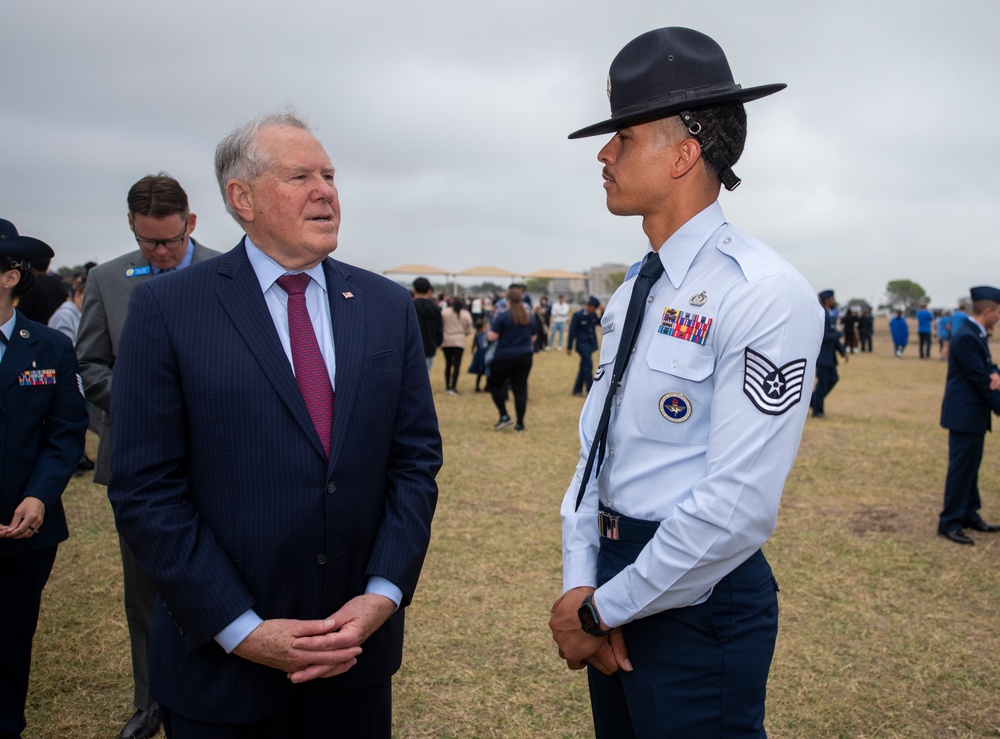 Honorable Secretary of the Air Force visit to JBSA-Lackland