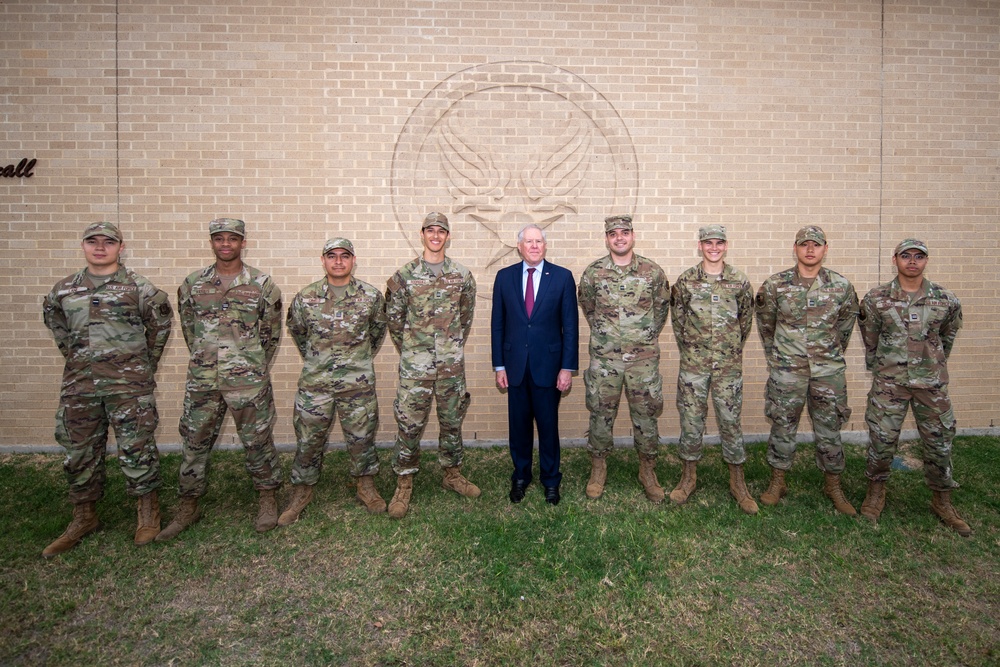 Honorable Secretary of the Air Force visit to JBSA-Lackland