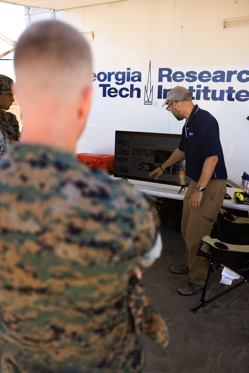 Technical Concept Experiment: Marines demonstrate route clearance with new tech