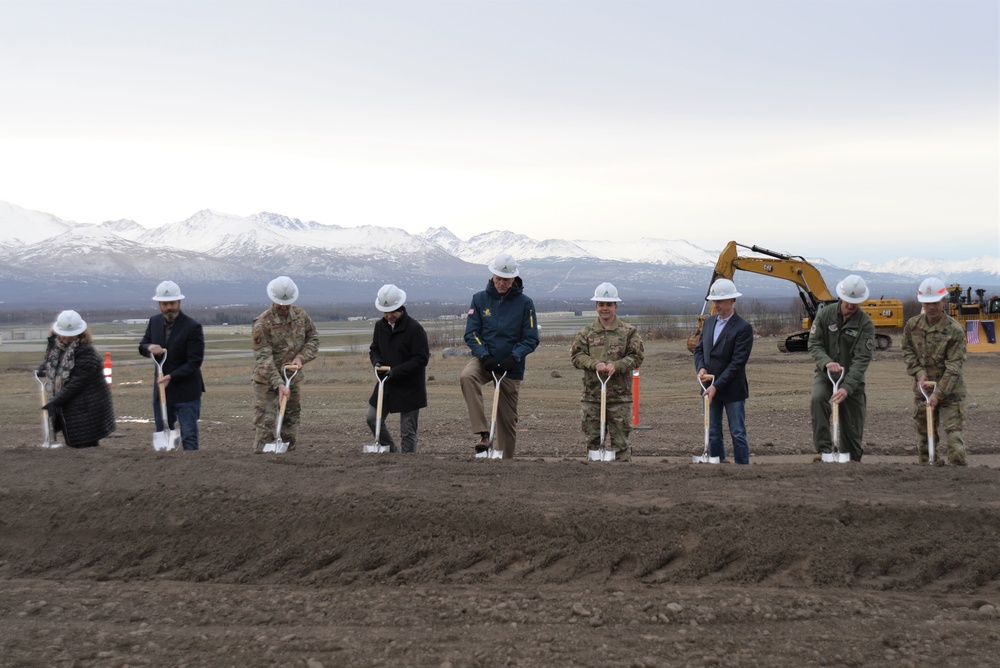 Army engineers, Air Force break ground on $309 million runway extension in Alaska