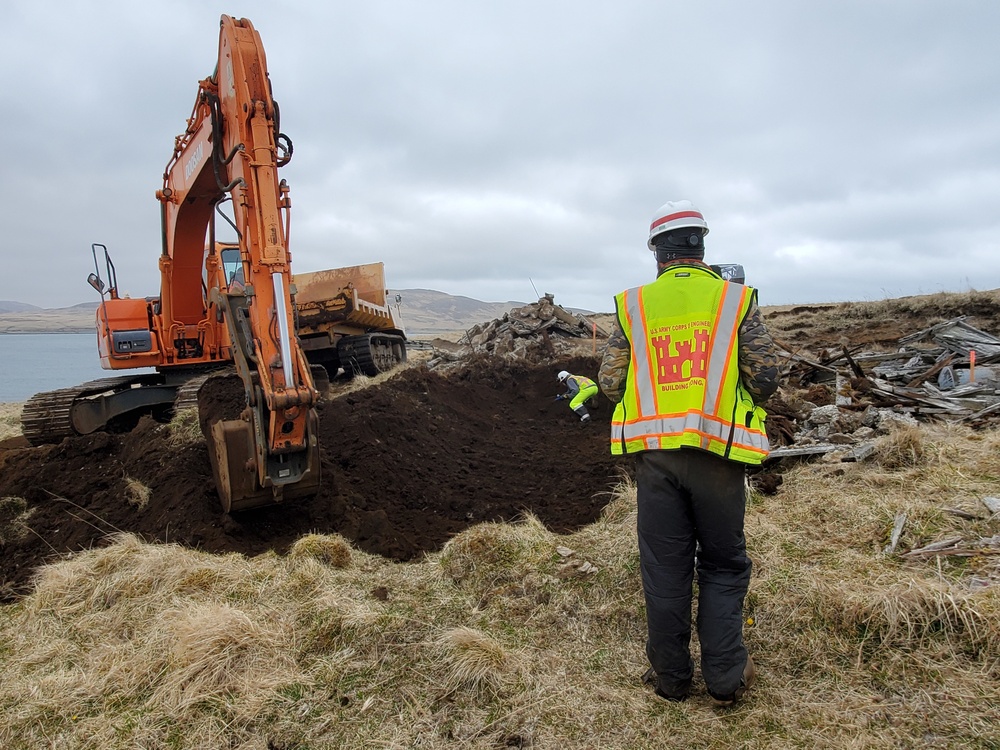 Army Engineers clean up remote formerly used defense site in Alaska