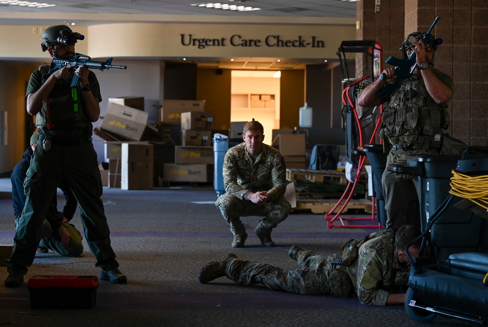 FBI, Police, DM Airmen conduct explosives training