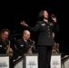 United States Navy Band Commodores perform at Dripping Springs High School.