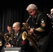 United States Navy Band Commodores perform at Dripping Springs High School.