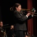 United States Navy Band Commodores perform at Dripping Springs High School.