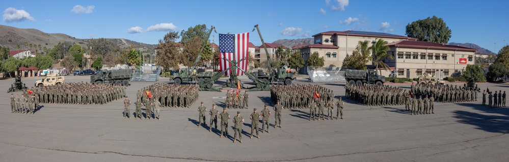 1st Bn., 11th Marines pose for annual group photo