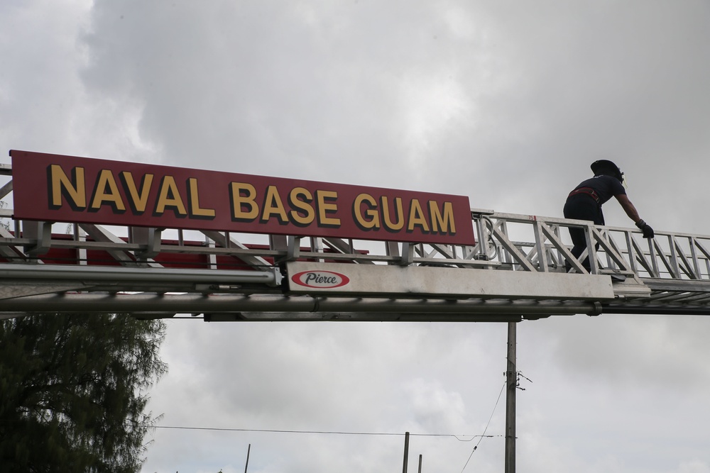 Marine Corps Base Camp Blaz hosts joint fire department training in Guam