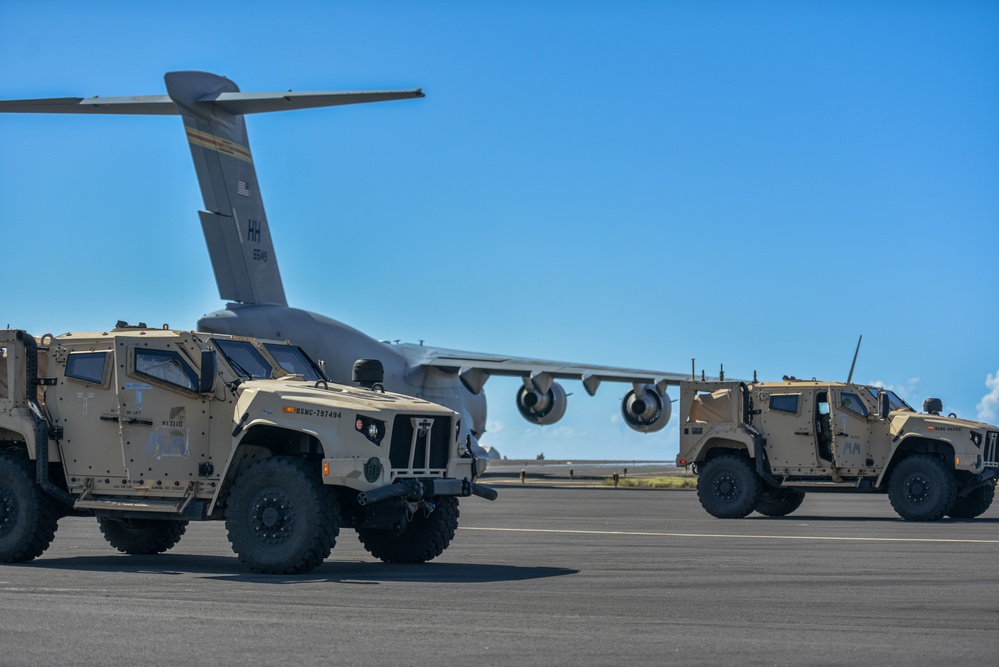 15th Wing provides mobility support during Joint Pacific Multinational Readiness Center 23-01