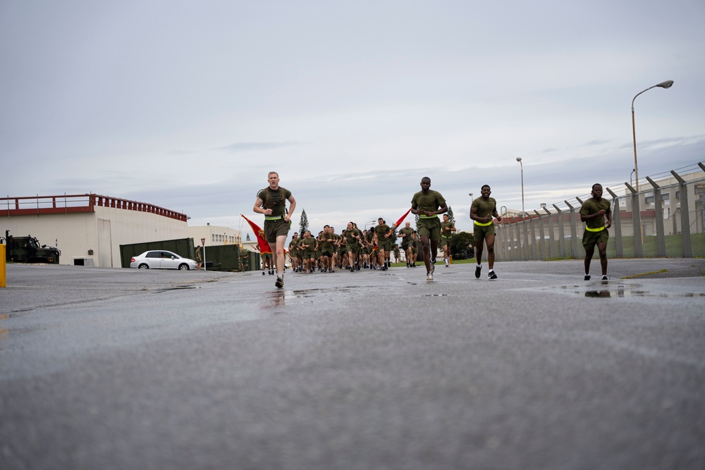 CLR-37 Conducts 247th Marine Corps Birthday Moto Run and Cake Ceremony