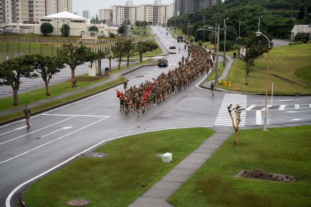 CLR-37 Conducts 247th Marine Corps Birthday Moto Run and Cake Ceremony