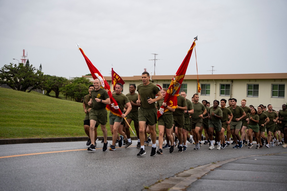 CLR-37 Conducts 247th Marine Corps Birthday Moto Run and Cake Ceremony