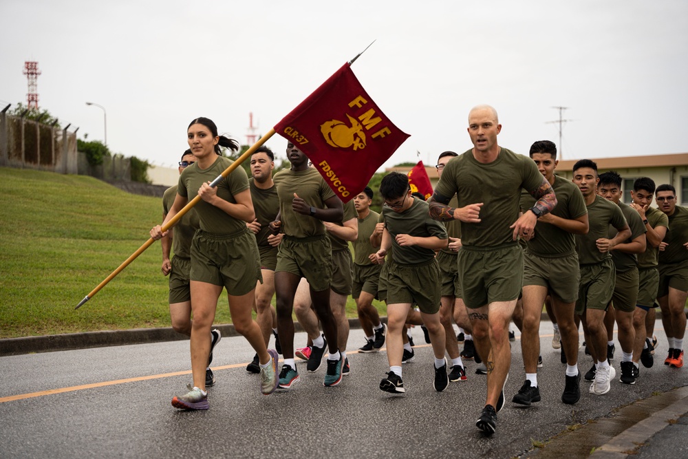 CLR-37 Conducts 247th Marine Corps Birthday Moto Run and Cake Ceremony