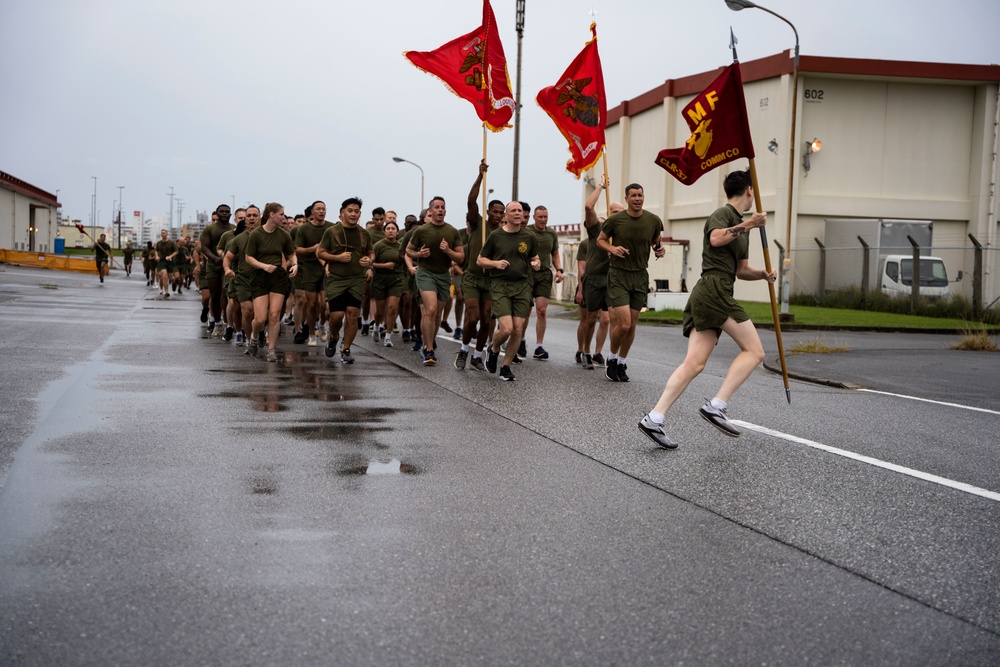 CLR-37 Conducts 247th Marine Corps Birthday Moto Run and Cake Ceremony