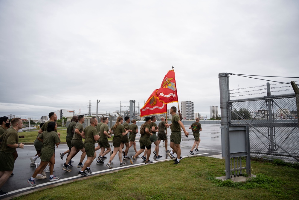 CLR-37 Conducts 247th Marine Corps Birthday Moto Run and Cake Ceremony