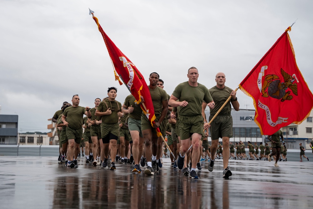 CLR-37 Conducts 247th Marine Corps Birthday Moto Run and Cake Ceremony