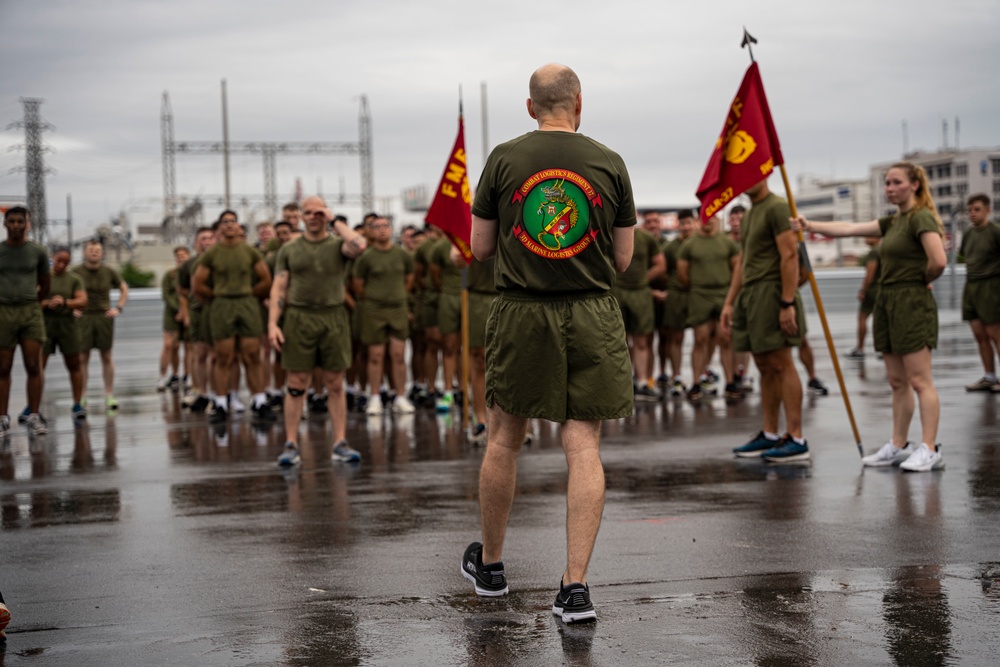 CLR-37 Conducts 247th Marine Corps Birthday Moto Run and Cake Ceremony