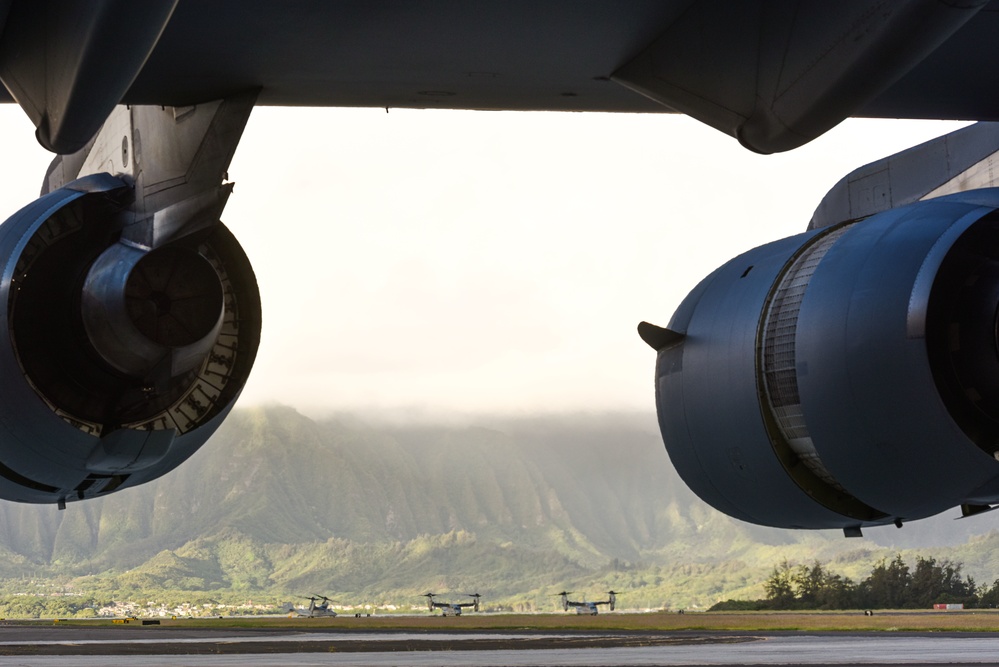 15th Wing provides mobility support during Joint Pacific Multinational Readiness Center 23-01