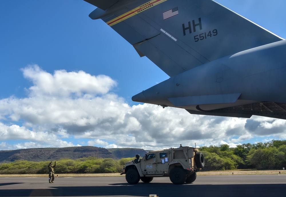 15th Wing provides mobility support during Joint Pacific Multinational Readiness Center 23-01