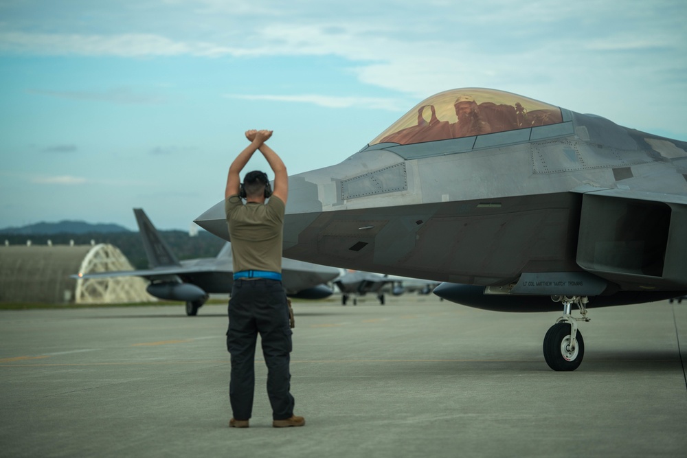 F-22As bring air dominance to Kadena in preparation for phased F-15C/D withdrawal
