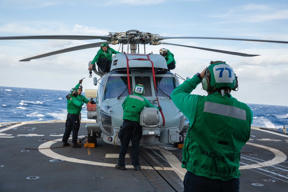 USS Normandy Deploys with the Gerald R. Ford Carrier Strike Group