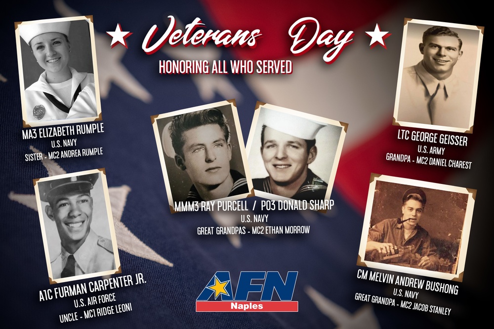 AFN Naples Veterans Day 2022