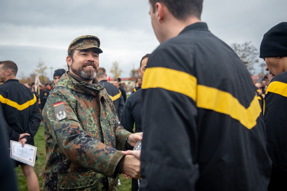 German Schützenschnur awarded to U.S. Soldiers