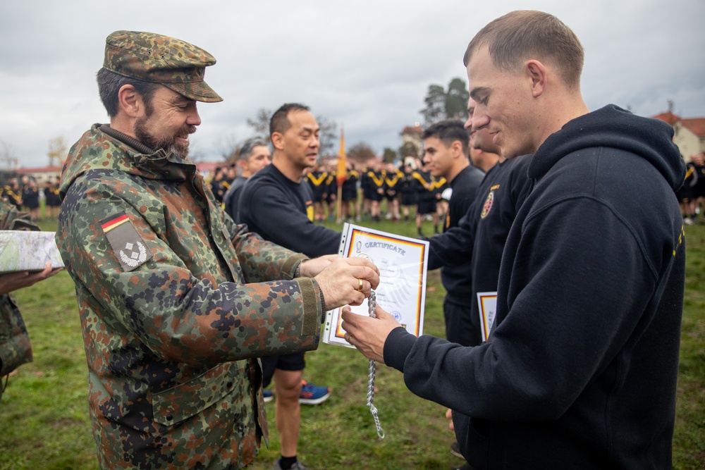 German Schützenschnur awarded to U.S. Soldiers