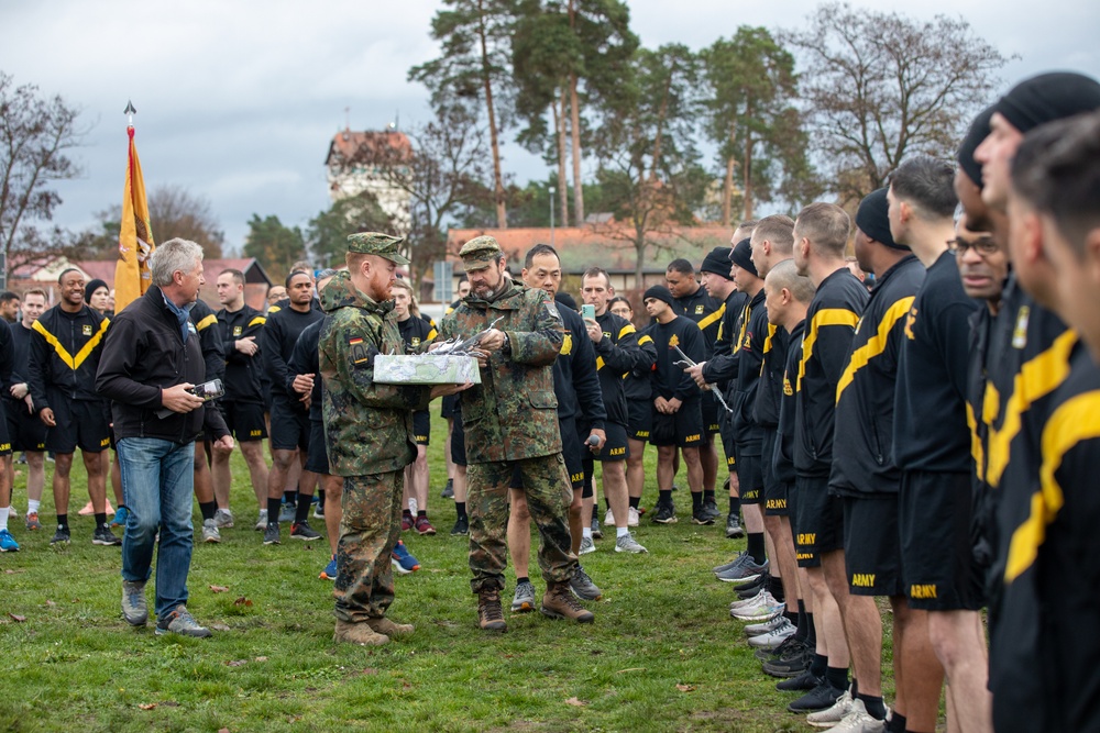 German Schützenschnur awarded to U.S. Soldiers