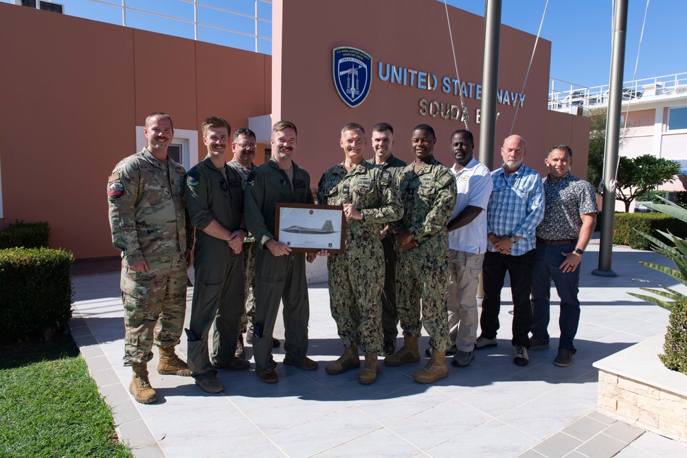 NSA Souda Bay Supporting U.S. Air Force 90th Expeditionary Fighter Squadron