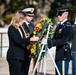 German Deputy Defense Minister Siemtje Möller Participates in a Public Wreath-Laying Ceremony at the Tomb of the Unknown Soldier