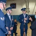 US Air Force Honor Guard Drill Team performs for local children