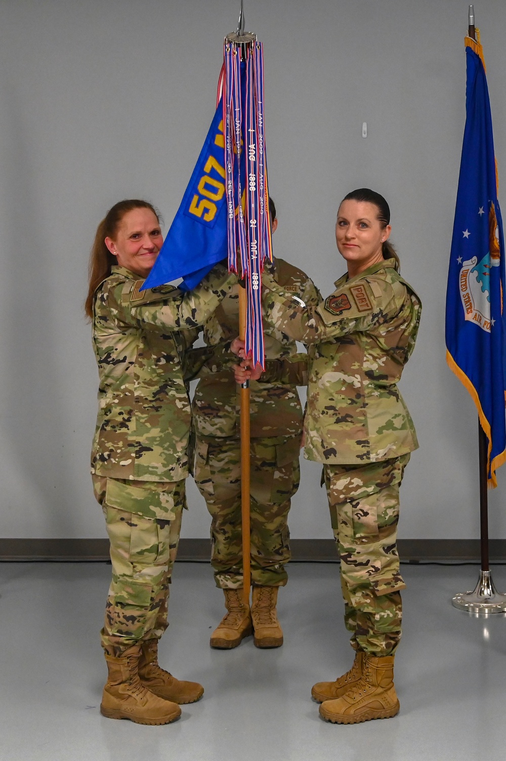 72nd Aerial Port Squadron assumption of command